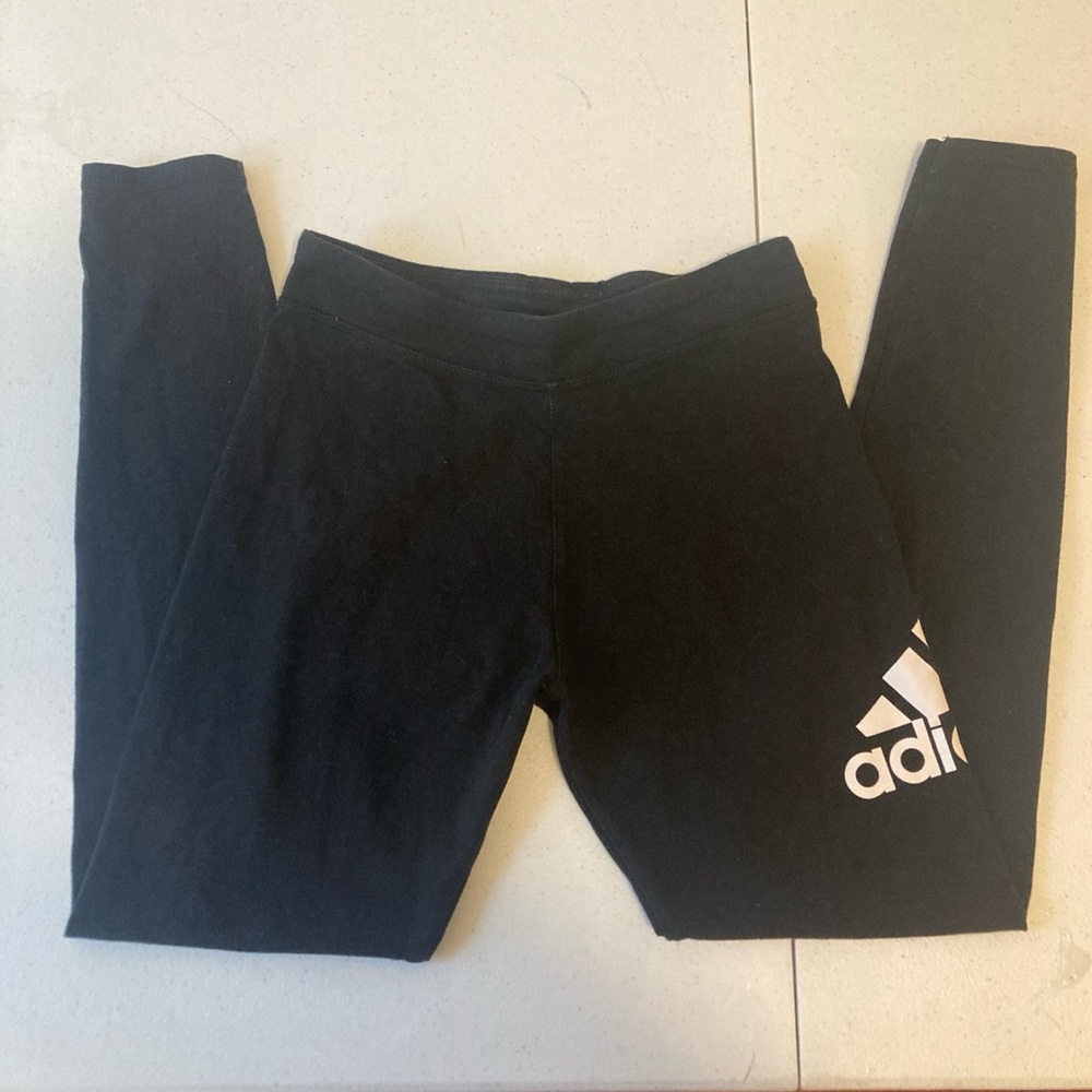 Adidas Black Leggings Athletic Wear